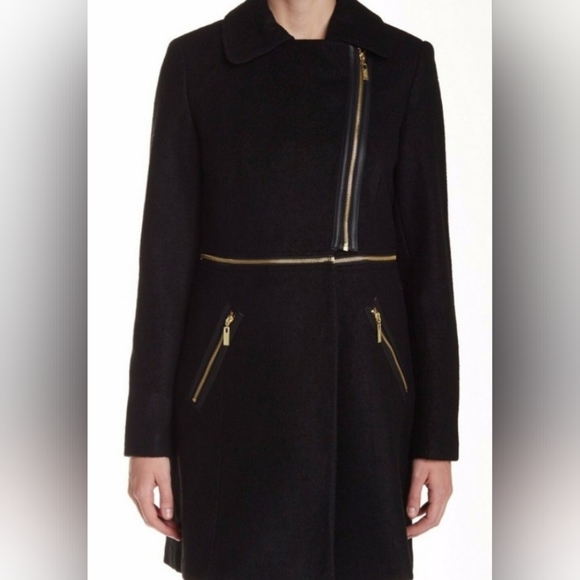 Rachel Roy Cream Transformer Coat NWT - Picture 4 of 6